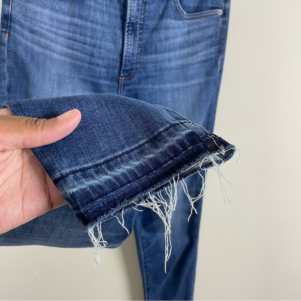 Aritiza Denim Forum The Lola High Rise Skinny Crop Jeans Size 30 - Picture 7 of 14